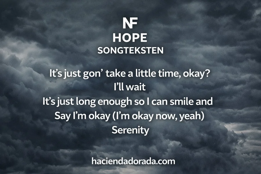 NF Hope Songteksten